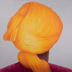 Stor safran turban